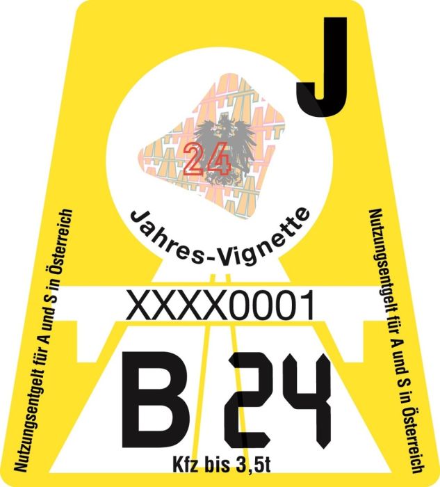 Oostenrijk Auto 2024 1 jaar